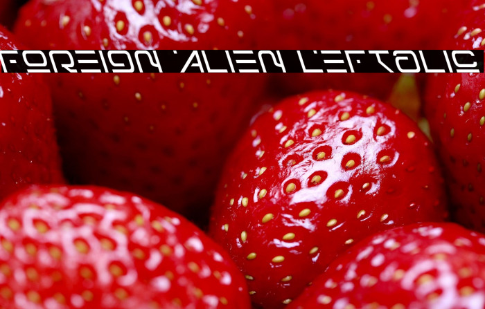 Foreign Alien Leftalic Example 2