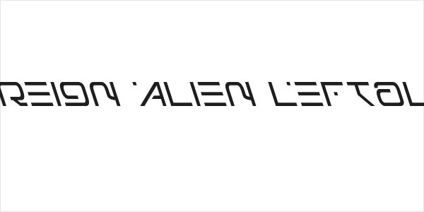 Foreign Alien Leftalic Logo