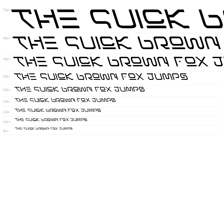 Foreign Alien Leftalic Waterfall