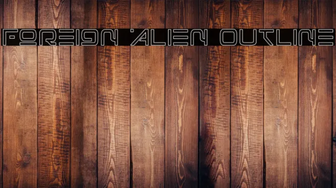 Foreign Alien Outline Example 2