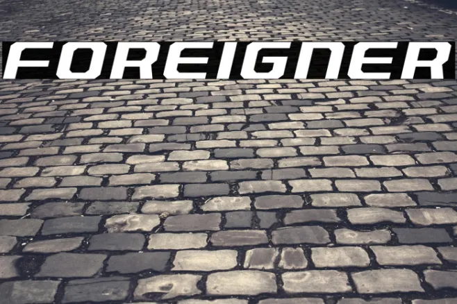 Foreigner Example 1