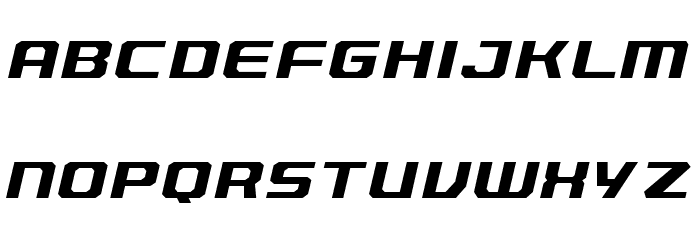 Foreigner Font LOWERCASE