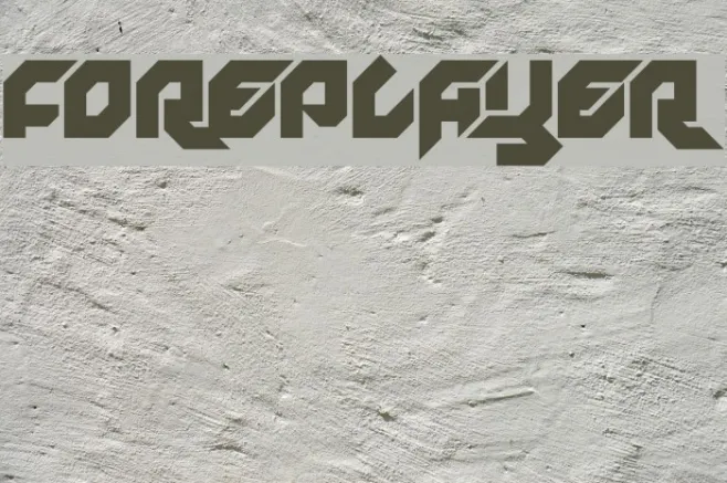 Foreplayer Example 3