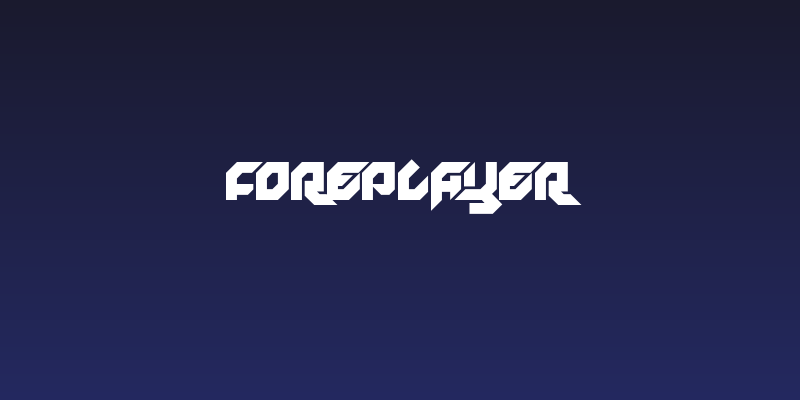 Foreplayer Social Header