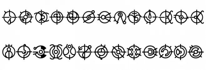 Forerunner Font LOWERCASE