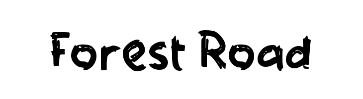 Forest Road  font caratteri gratis