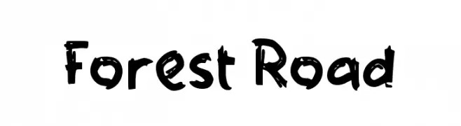 Forest Road  Frei Schriftart Herunterladen