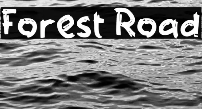Forest Road Font examples