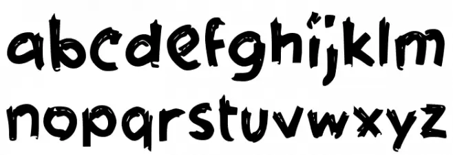 Forest Road फ़ॉन्ट लोअरकेस