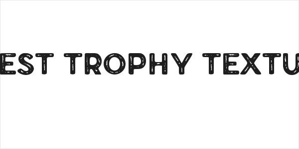 Forest Trophy Textured Logo