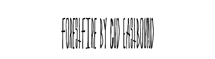 ForestFire by Cud Eastbound  font caratteri gratis