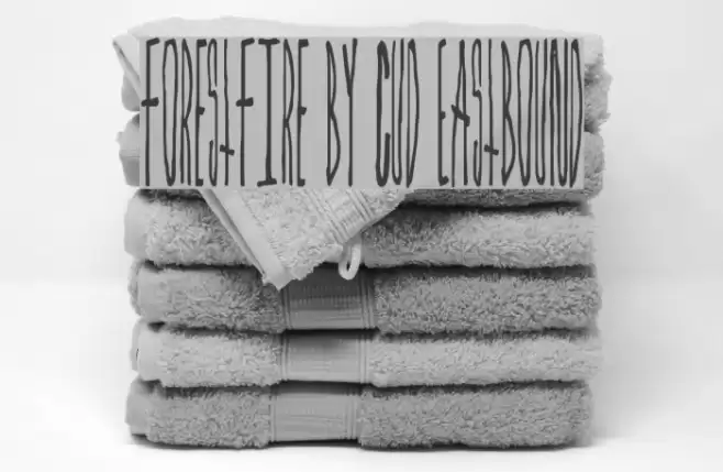 ForestFire by Cud Eastbound Font examples