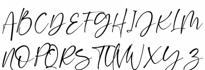 Forestea Script Schriftart Groß