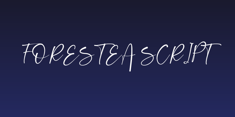 Forestea Script Social Header