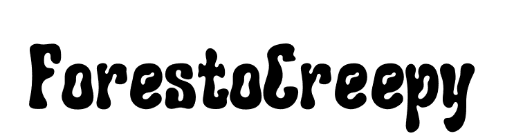 Foresto Creepy  baixar fontes gratis