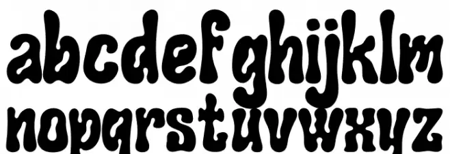 Foresto Creepy Font LOWERCASE