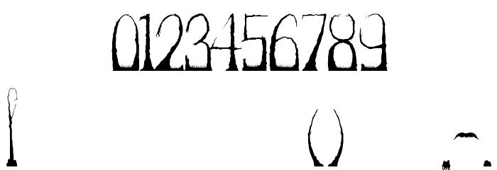 Forestry Font OTHER CHARS