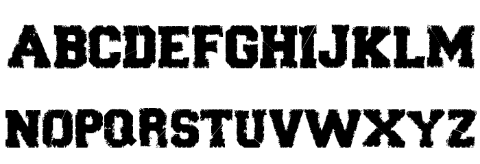 Forever Black Font LOWERCASE