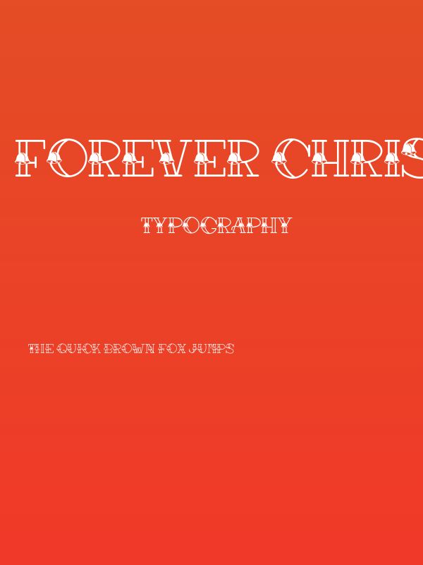 Forever Christmas Bells Poster