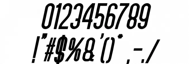 Forever Together Sans Bold Italic フォント その他の文字