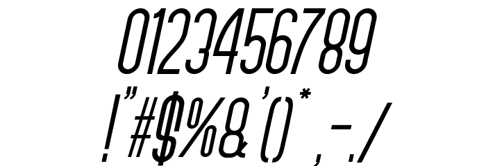 Forever Together Sans Italic フォント その他の文字