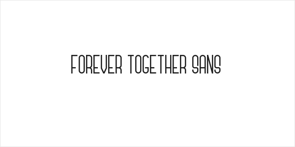 Forever Together Sans Logo