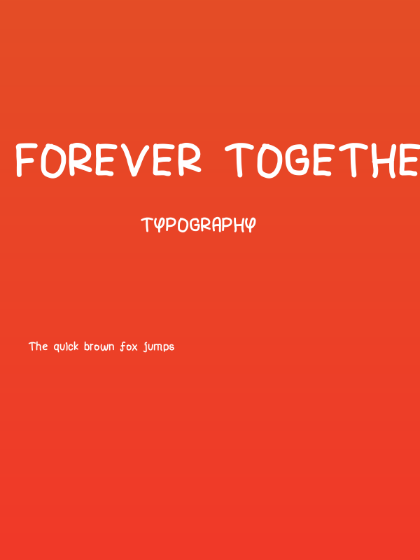 Forever Together Poster