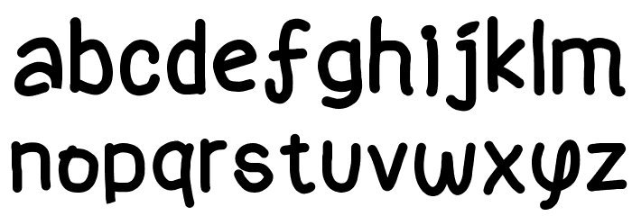 Forever Together Font LOWERCASE