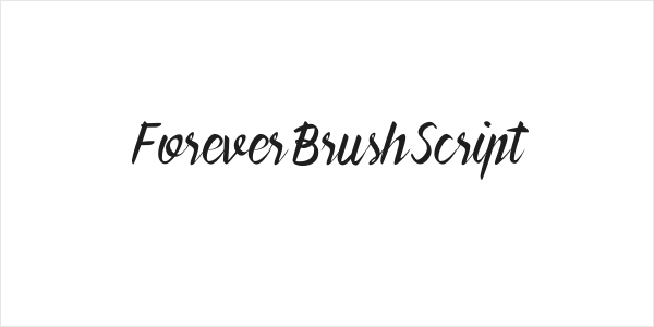 ForeverBrushScript Logo