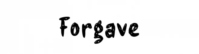 Forgave  Fuentes Gratis Descargar