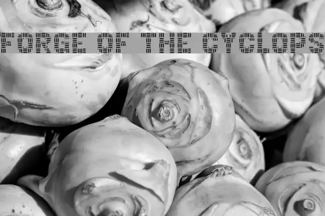 Forge Of The Cyclops Font examples
