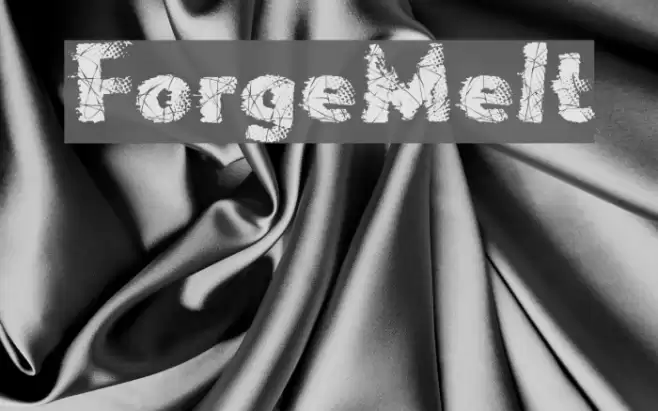 ForgeMelt Font examples