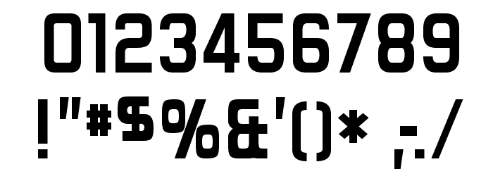 Forgotten Futurist Bold Font OTHER CHARS