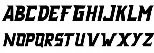 Forgotten Italic Polices MAJUSCULES