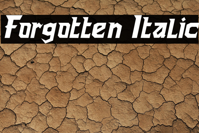 Forgotten Italic Example 1