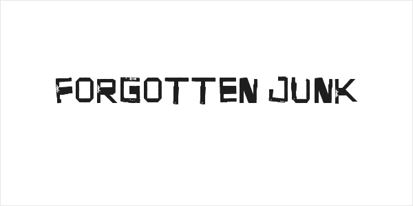 Forgotten Junk Logo
