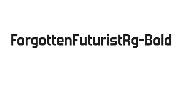 ForgottenFuturistRg-Bold Logo