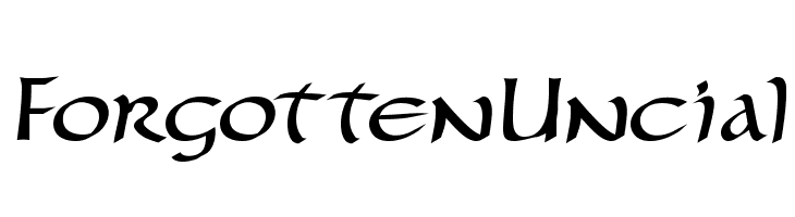 ForgottenUncial Шрифта