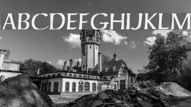 ForgottenUncial Шрифта examples
