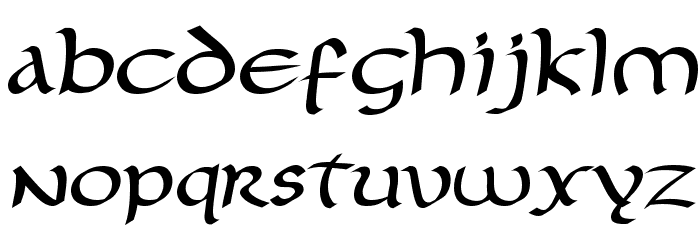 ForgottenUncial Font LOWERCASE