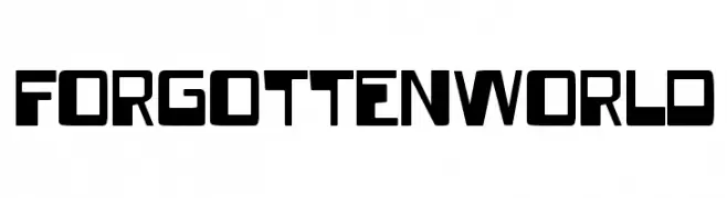 ForgottenWorld  font caratteri gratis