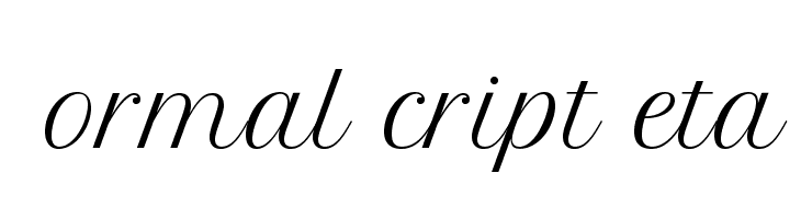 FormalScriptBeta  フリーフォントのダウンロード