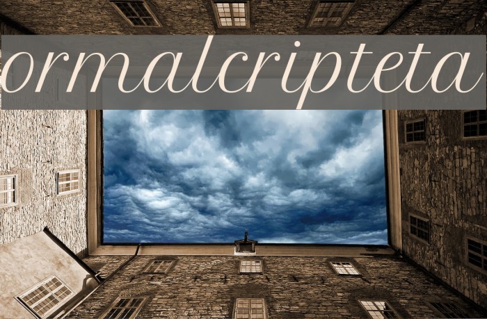 FormalScriptBeta Font examples