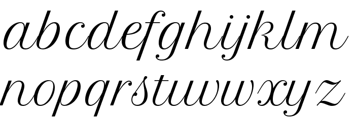 FormalScriptBeta Font LOWERCASE