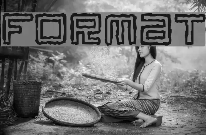 Format Font examples