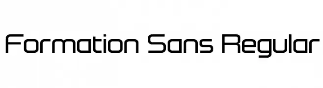 Formation Sans Regular  Descarca Fonturi Gratis