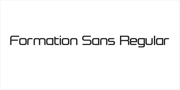 Formation Sans Regular Logo