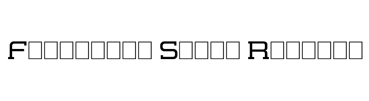 Formation Serif Regular  Free Fonts Download