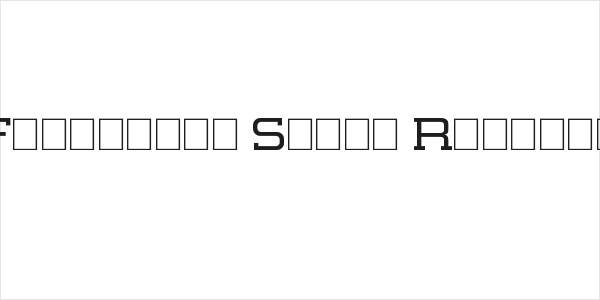 Formation Serif Regular Logo