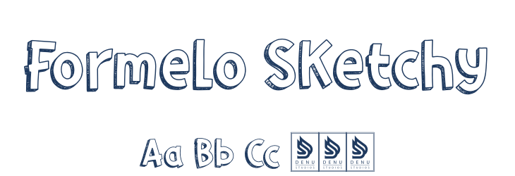 Formelo Sketchy Font Preview